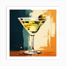 Embrace the Good Vibes_Watercolor Cocktail Print_FY_IN_04 Art Print