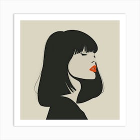 Portrait Of A Woman 146 Art Print