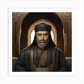 Sultan Of Iran Art Print