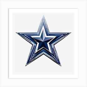 Dallas Cowboys Logo Art Print