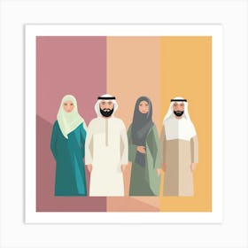 Arabic People 1 Art Print