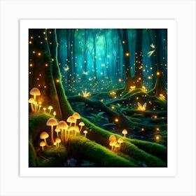 Fairy Forest 2 Art Print