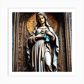 Virgin Mary 34 Art Print