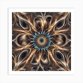 Abstract Fractal Art Art Print