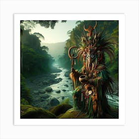 River Tribe 10 Art Print