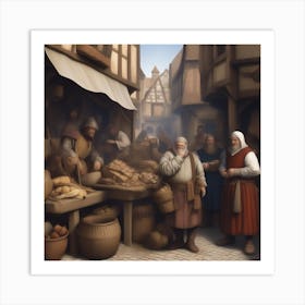 Merchants Art Print