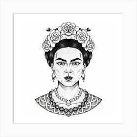 Frida Kahlo Art Print 1 Art Print