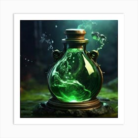 Potion Bottle 1 Art Print