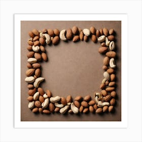 Nut Frame 25 Art Print