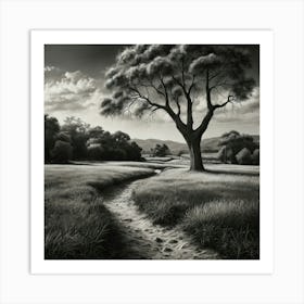 Lone Tree Art Print