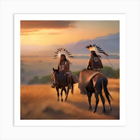 Native Americans 3 Art Print