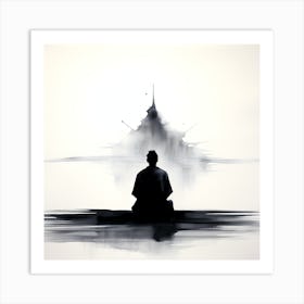 Meditation Series 02 By Csaba Fikker For Ai Art Depot 2 Art Print