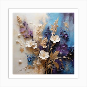 Delphinium 2 Art Print