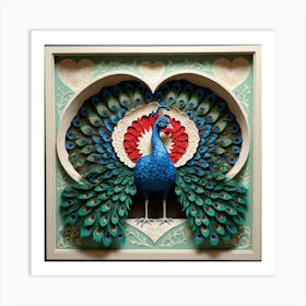 Peacock 42 Art Print