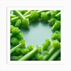 Celery Stalks Art Print