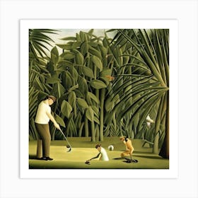 lost on course Art Print