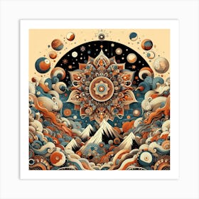 Psychedelic Art Art Print