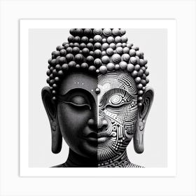 Buddha Canvas Art 1 Art Print