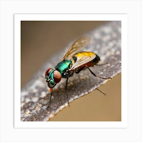 Flies Art Print