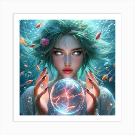 Mermaid 37 Art Print