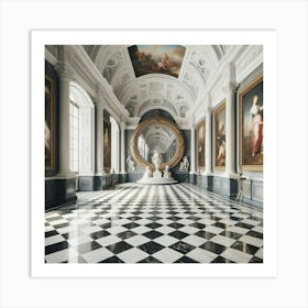 Hall Of Mirrors Art Print