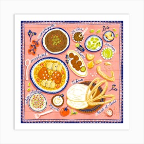 Palestinian Cuisine Art Print