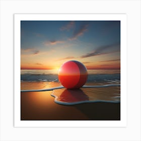 Beach Art Print