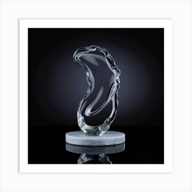Glass Sculpture 3 Art Print