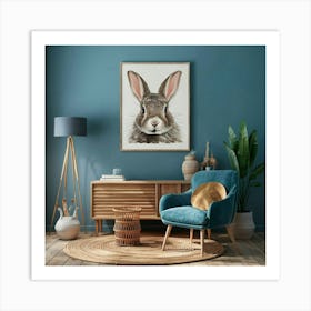 Animals In My Room Rabbit Art Print Illustration P Trderc Xqaaccy59furwvq Jdjrlcfatvykikuldf3fqa Art Print