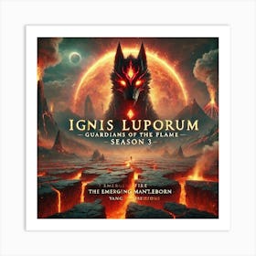 Ignis Luporum Converted Art Print