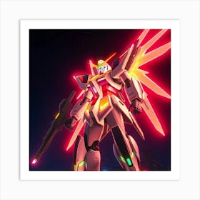 Gundam 02 Art Print