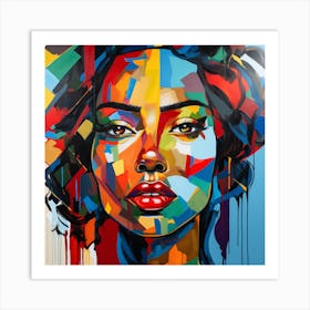 African Woman 64 Art Print