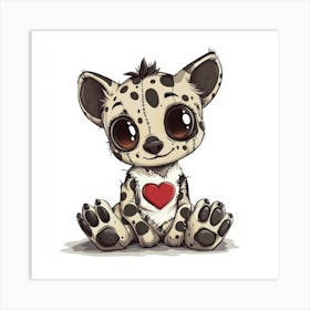 Cute Cheetah 1 Poster