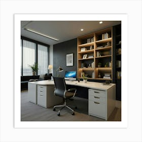 Modern Office Design Art Print