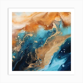 Abstract Painting 261 Art Print