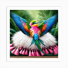 Colorful Bird 1 Art Print