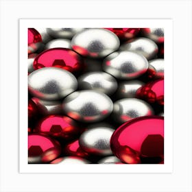 Christmas Balls Art Print