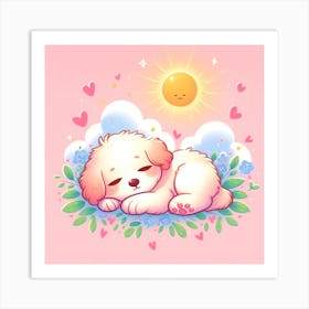 Cute Puppy Art Print