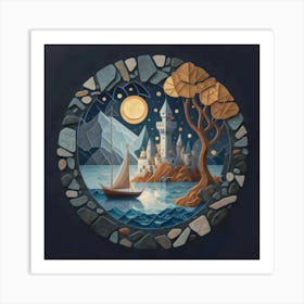 Castle In The Sky 7 Art Print