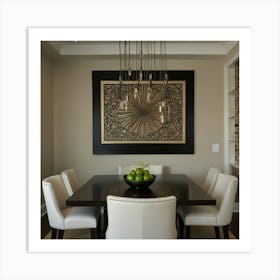 Unique Design Dinning Room Wall Art 3 1 Art Print