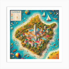 Zanzibar Island 1 Art Print