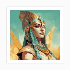 Egyptian Woman 1 Art Print