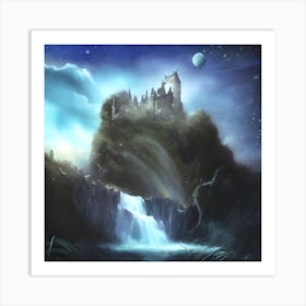 Castle In The Sky Art Print