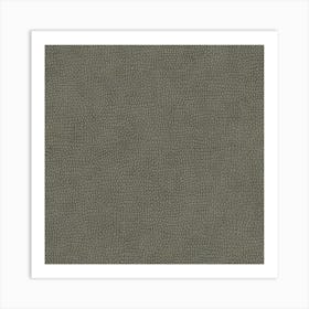 Gray Leather Texture Art Print