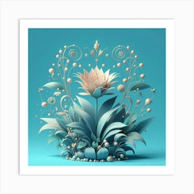 Floral Art Print