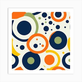 Abstract Circles 6 Art Print