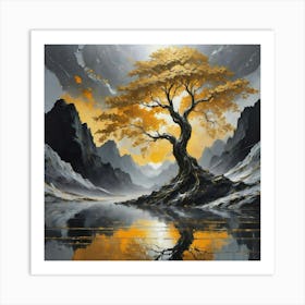 Lone Tree Art Print