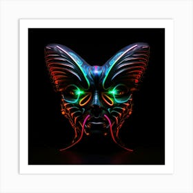 Glow In The Dark Mask Affiche