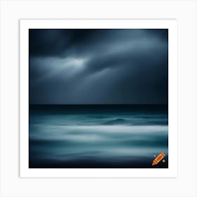 Stormy Tension Art Print