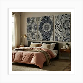 Abstract Canvas Wall Art Art Print